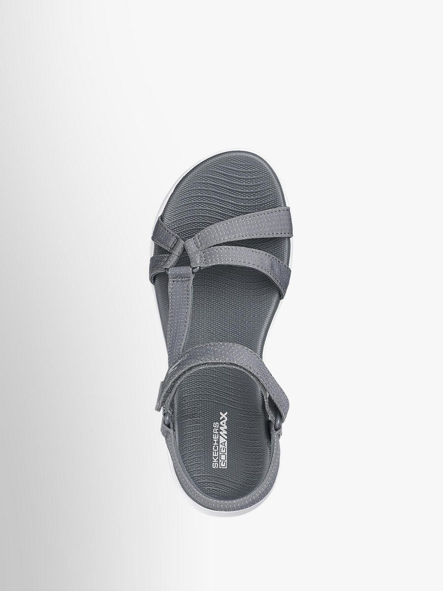 Sandale BRILLIANCY von Skechers in grau - DEICHMANN Sandale BRILLIANCY von Skechers in grau - DEICHMANN